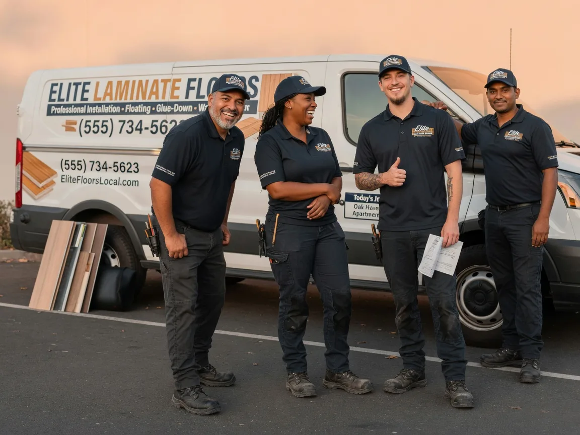 Laminate flooring installation company in Inez, TX